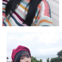 Harajuku O Ring Wool Beret - Thumbnail 2