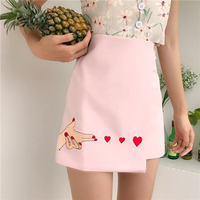 gun to heart irregular skirt - Thumbnail 2