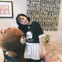 kawaii anime girl crop top - Thumbnail 4