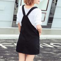 Korean Kitty Face Suspender Dress - Thumbnail 4