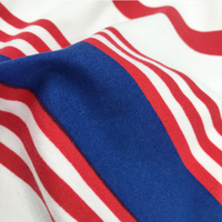 red blue stripe t-shirt - Thumbnail 2