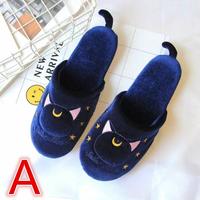 Kawaii Anime Girl Bowknot Slippers - Thumbnail 1