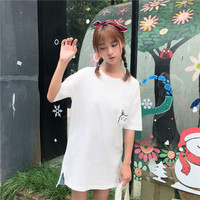 Kawaii Cat Print T-shirt - Thumbnail 4