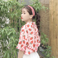 SWEET STRAWBERRY SHIRT - Thumbnail 2