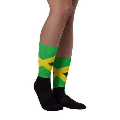 Jamaica on my feet Socks
