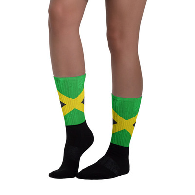 Jamaica on my feet socks
