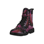 Peacock with Roses Women's Boot-2