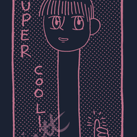 Navy Super Cool T-Shirt - Thumbnail 1