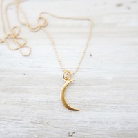 Dainty 24kt Gold Plated Sterling Silver Necklace  - Thumbnail 2