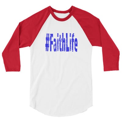 #FaithLife Unisex Baseball Tee