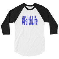 #FaithLife Unisex Baseball Tee - Thumbnail 1