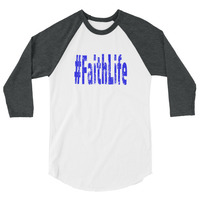#FaithLife Unisex Baseball Tee - Thumbnail 2