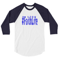 #FaithLife Unisex Baseball Tee - Thumbnail 4