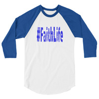 #FaithLife Unisex Baseball Tee - Thumbnail 5