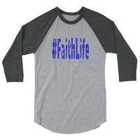 #FaithLife Unisex Baseball Tee - Thumbnail 8