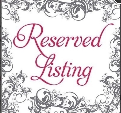 Reserved listing all Prieta
