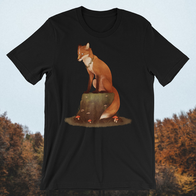 Strange Woods - Black T-Shirt