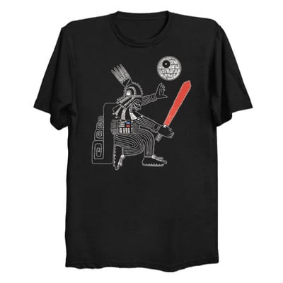 Galaztec empire black t-shirt - Thumbnail 5