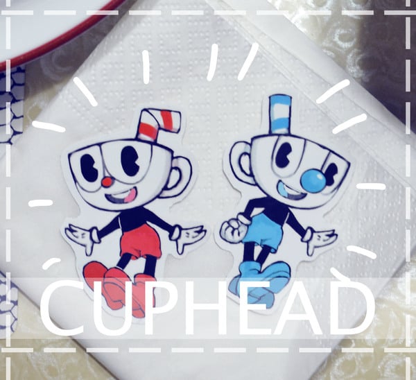 Cuphead Sticker Set