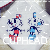 Cuphead Sticker Set