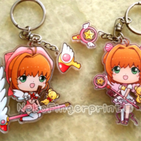 Card Captor Sakura 2-in-1 Acrylic Keychain - Thumbnail 1
