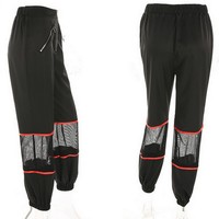 Aaron Zip Mesh Pants - Thumbnail 3