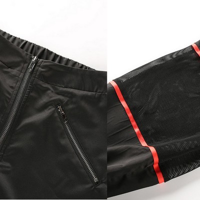 Aaron zip mesh pants