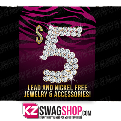 $5 bling table runner zebra