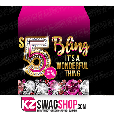 $5 bling table runner - gemz