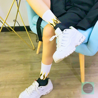 Free Shipping-COLORED FLAME SOCKS - Thumbnail 1