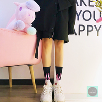 Free Shipping-COLORED FLAME SOCKS - Thumbnail 2