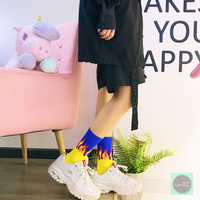 Free Shipping-COLORED FLAME SOCKS - Thumbnail 4
