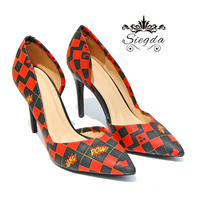 Harley Quinn D'orsay Heels  - Thumbnail 1