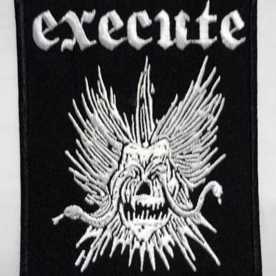 Execute embroidered patch