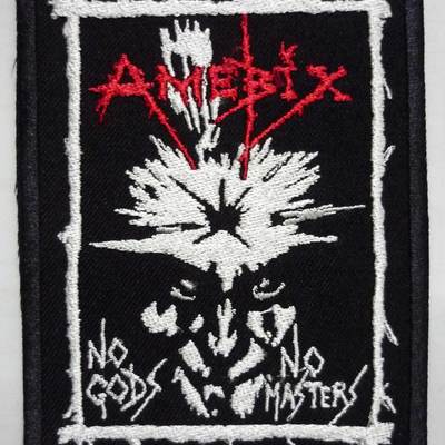 Amebix (i) embroidered patch