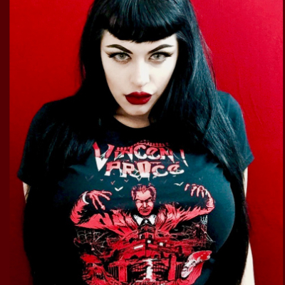 "vincent price" women's tee