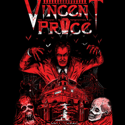 **signed poster** vincent price 11x17