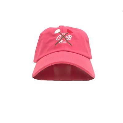 Rose collection pink dad cap