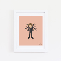 Dress Up Spider Print - Thumbnail 2