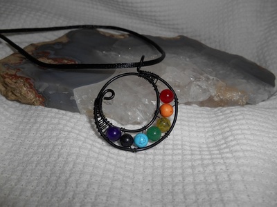 Chakra Moon Necklace