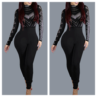 High neckline Womens Bodysuit - Thumbnail 3