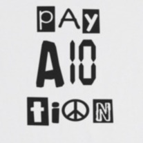 "Pay Attention" Slim Fit T-Shirt
