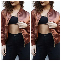 Wide Cuffed Copper Jacket  - Thumbnail 2