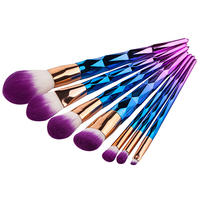 Metallic Make up Brush Set  - Thumbnail 1