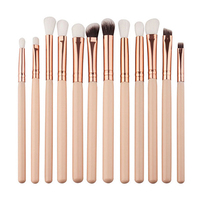 Peach Make up Brush Set - Thumbnail 2