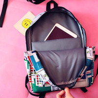 Vaporwave Windows Backpack - Thumbnail 2