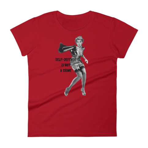 Self-defense Is Not A Crime - Short sleeve t-shirt