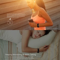 ELE MGCOOL Band 2 0.66" OLED Smart Bracelet Heart Rate IP67 - Thumbnail 2