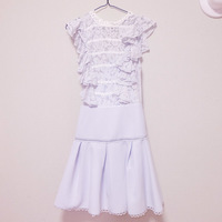 Baby Blue Larme Dress by Snidel - Thumbnail 1