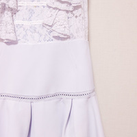 Baby Blue Larme Dress by Snidel - Thumbnail 2